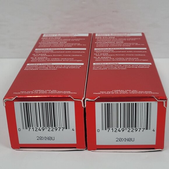 LOreal Paris Revitalift Triple Power Anti-Aging Serum 1.0 Fl Oz Set of 2 NIB - Picture 5 of 5